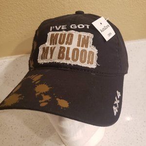 Mud in my Blood Off Road 4x4 Truck Cap OSFA NEW!